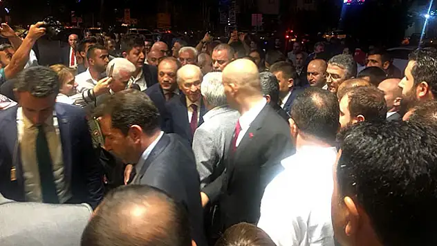 Bahçeli Erzurum'da