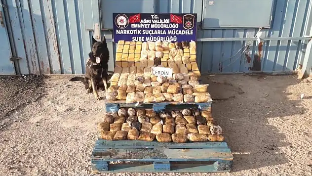 Ağrı'da uyuşturucuya geçit yok