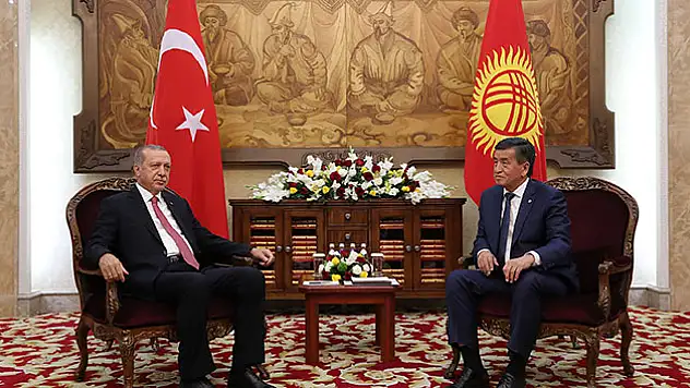 Erdoğan Kırgızistan'da