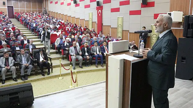 Ağrı'da 'Cami ve Hayat' konulu konferans