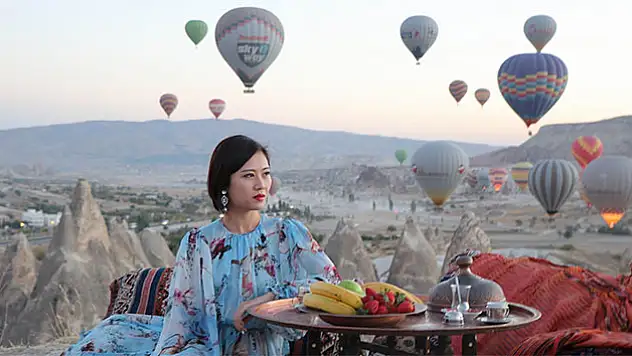 Yüzbinler turizm cennetine aktı