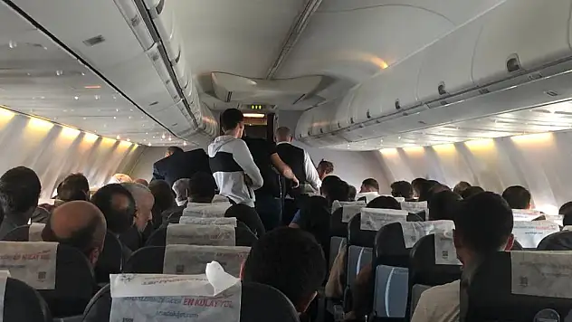 Ağrı uçağında korku dolu anlar