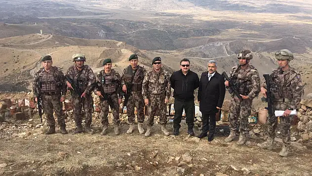 Emniyet Müdürü Özen Sınır Bölgesinde