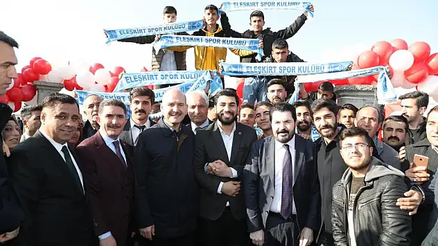 Süleyman Soylu Ağrı'da