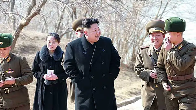 Kim Yong'un kardeşi Kore olimpiyatlarında