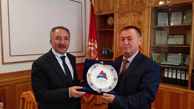 Rektör Karabulut Kırgızistan ve Özbekistan'ı ziyaret etti