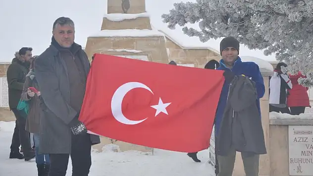 Gazi ve Şehit Yakınlarıyla Sarıkamış'a gittiler