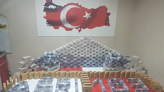 Ağrı'da 183 kilo eroin ele geçirildi