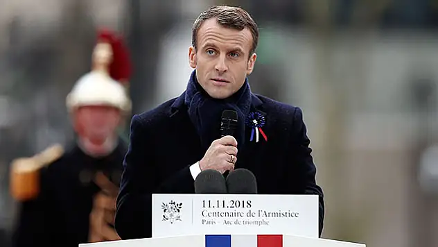 Macron'dan ABD'ye tepki