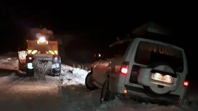 Ağrı Diyadin'deki hastayı Van'daki ekipler kurtardı