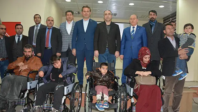Engellilerin tekerlekli sandalye sevinci