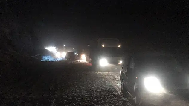 Ağrı-Van Karayolu'nda tipi gün boyu geçit vermedi
