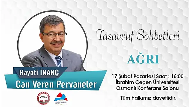 Sevilen isim Hayati İnanç Ağrı'ya geliyor!