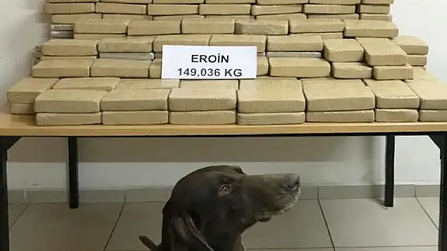 AĞRI'DA 148 KİLOGRAM EROİN ELE GEÇİRİLDİ