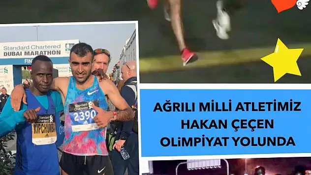 Ağrılı sporcudan tarihi başarı