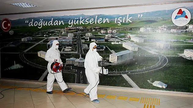 AİÇÜ'de Koronavirüs (COVID-19) tedbirleri sürdürülüyor