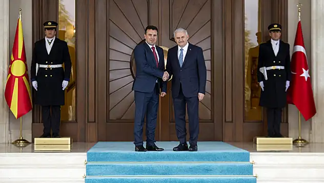 Makedonya Başbakanı Ankara'da