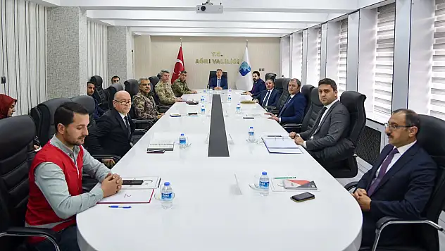 Ağrı'da İl Pandemi Koordinasyon Kurulu Toplantısı