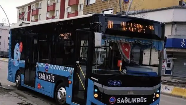 Ağrı'da Sağlıkbüs hizmete başladı