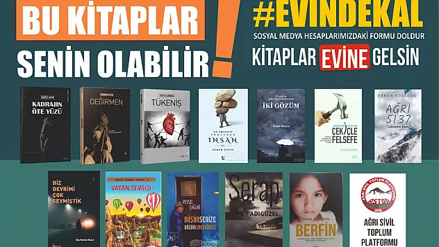Evde Kal, Kitabın Ağrılı Yazarlardan Olsun