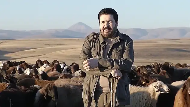 Başkan Sayan çoban olup hayatını anlattı