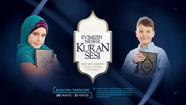 Çocuklar evlerinden Kur'an-ı Kerim'i Güzel Okuma Yarışmasına katılacak