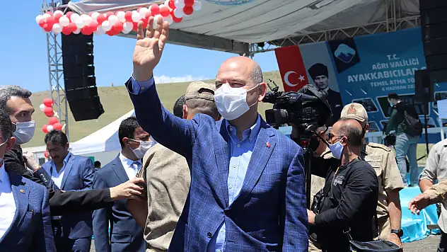Soylu: ' Bu harcı aslında terörün üzerine döküyoruz'
