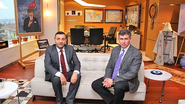 Ağrı Barosu Başkanı Aydın'dan TBB Başkanı Feyzioğlu'na ziyaret