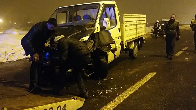 Ağrı'da zincirleme kaza