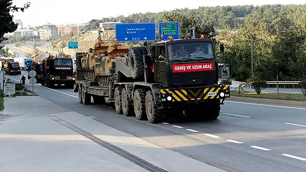 Sınıra sevkiyat devam ediyor