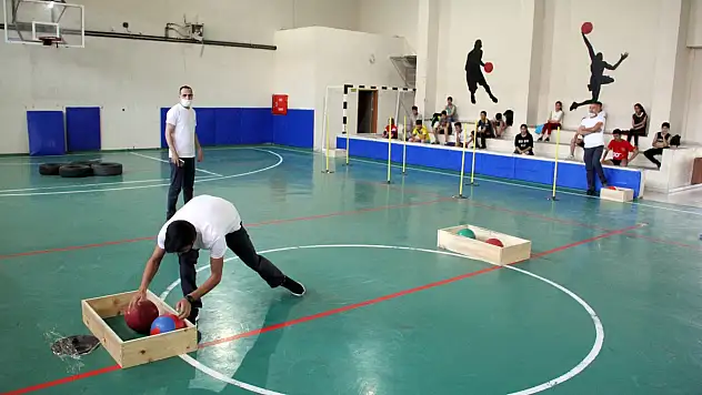 Ağrı'da Spor Lisesi Yetenek Sınavı Yapıldı
