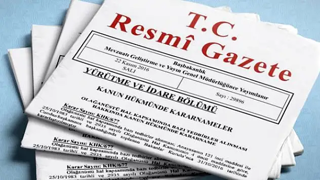 Vali Yardımcıları ve Kaymakamlar Kararnamesi Yayımlandı