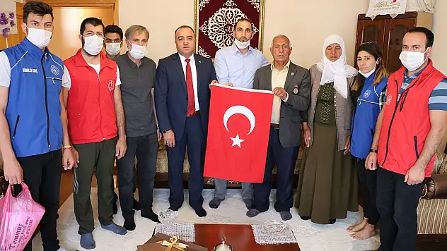 Ağrı GİSM'den şehit ailesine ziyaret