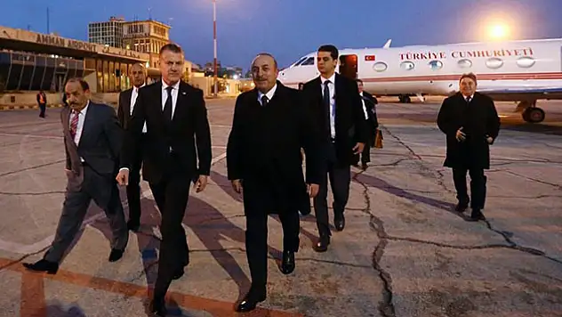 Çavuşoğlu Ürdün'de