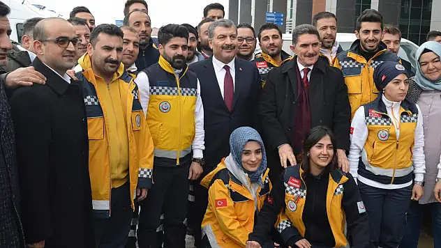 Sağlık Bakanı Koca Ağrı'da Açıkladı '1480 kişinin ataması yapılacak'