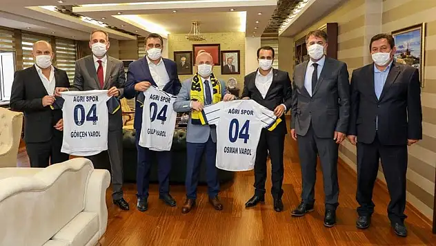 Vali Varol'dan Ağrı 1970 Spor'a Tesis Desteği
