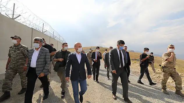 Vali Varol Doğubayazıt Ersöz Hudut Takım Karakolu'nu Ziyaret etti