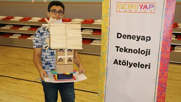 Ağrı'da Deneyap Uygulama Sınavı Yapıldı