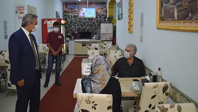 Ağrı'da Koronavirüs denetimleri yapıldı