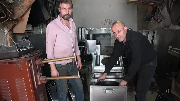 Ağrı'da soba üreticileri kışa hazırlanıyor