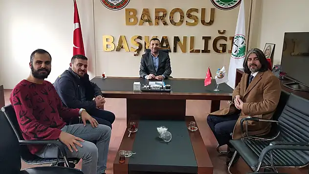 İYİ Parti'den Ağrı Barosu'na ziyaret