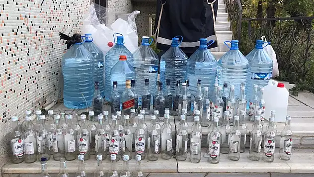 Sahte içki Ağrı'ya kadar uzandı