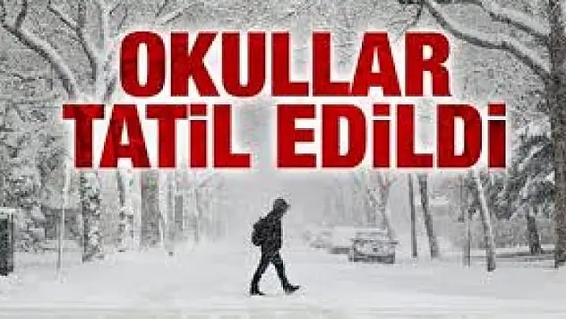 Ağrı'da Öğrenciler, Engelliler ve Hamilelere Tatil!