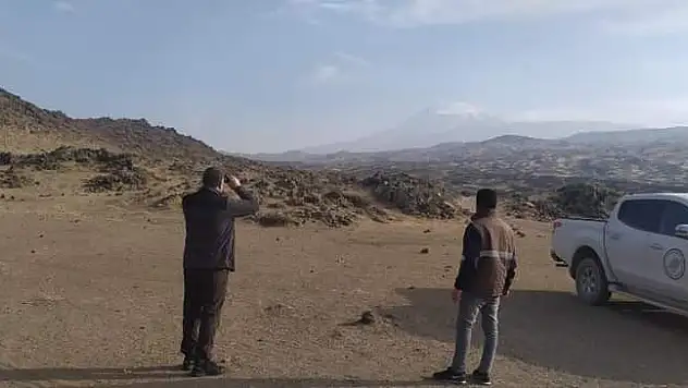 Ağrı Dağı'nda kaçak avcılık denetimi
