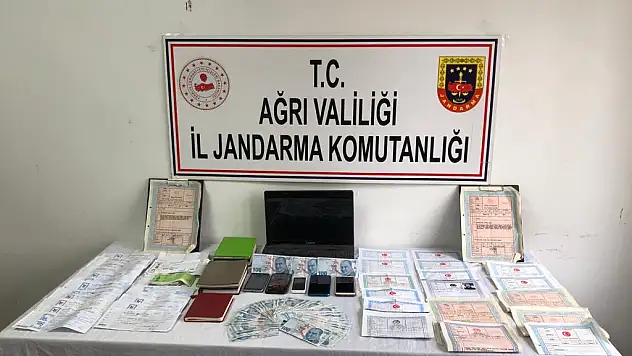 Ağrı'da tefecilik yapan 4 kişi yakalandı