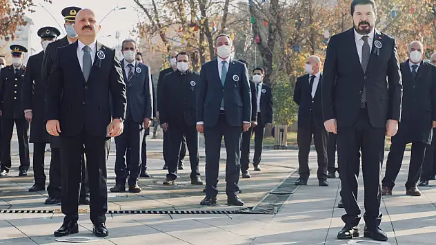 Ağrı'da 10 Kasım Atatürk'ü anma töreni düzenlendi