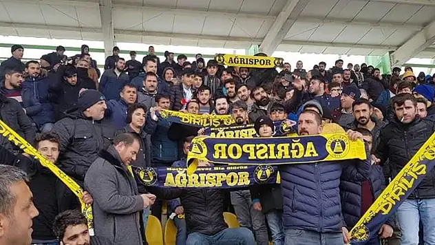 Ağrıspor'da deplasman yasağı kalktı