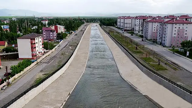 Ağrı Taşlıçay Deresi ıslah çalışmaları tamamlandı