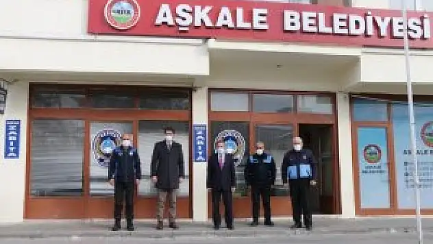 Zabıta ekiplerine teşekkür ziyareti