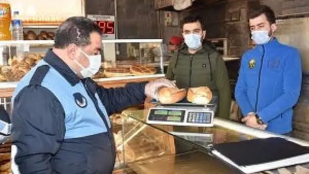 Malatya'da ekmek denetimi